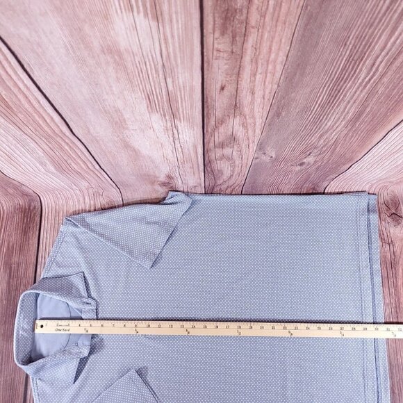 Johnnie-O Mens Size XL Linny Prep-formance Lake Short Sleeve Polo Shirt JMPO3400 - Picture 11 of 12